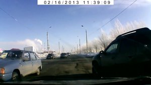 Accident Dacia Duster in Rusia