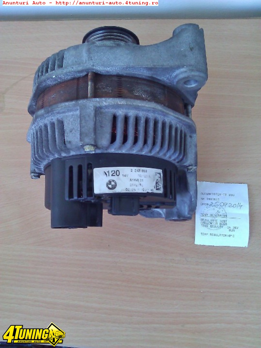 Alternator valeo bmw e46 320d #7