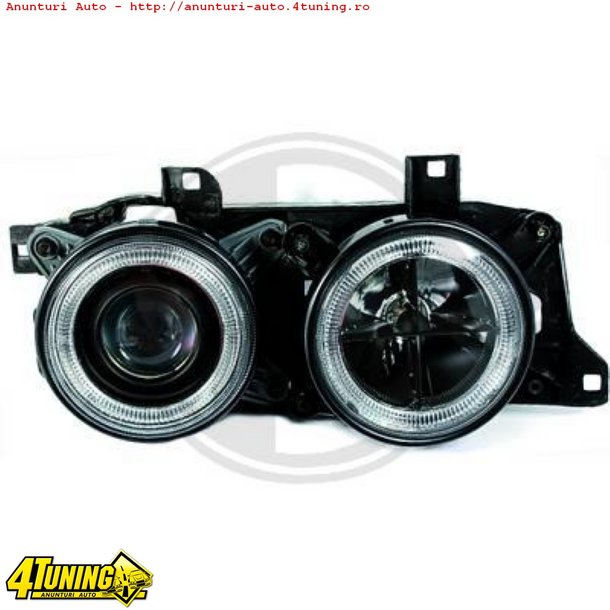 Bmw 735i e32 angel eyes #6
