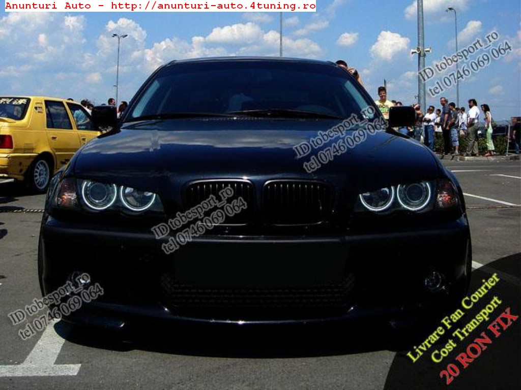 Bmw e46 compact xenon angel eyes #6