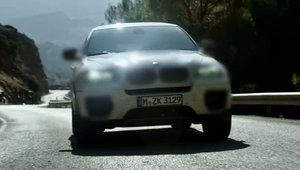 BMW lanseaza un nou teaser cu viitorul X6 M50d