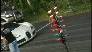 Bugatti Veyron vs. Nissan Skyline