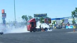 burnout/drift camion