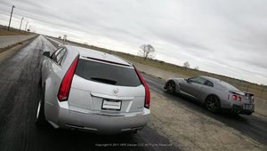 Cadillac CTS-V Sport Wagon face o noua victima printre supercaruri