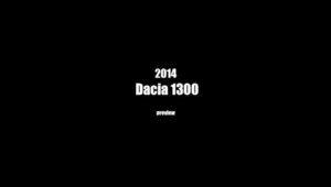 Concept Dacia 1300 pentru anul 2014