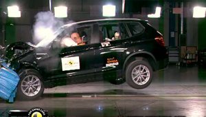 Cras-test BMW: noul X3 primeste punctaj maxim de la Euro NCAP