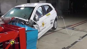 Crash test Ford Ka+ 2017 Euro NCAP