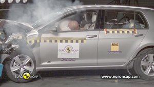 Crash test Volkswagen Golf 7