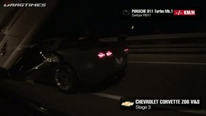 Curse Ilegale: Porsche 911 Turbo vs. Chevrolet Corvette Z06 2