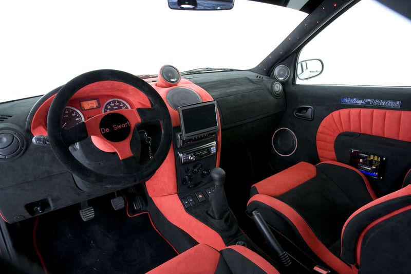  wheels and a customized interior ibiza cupra bocanegra vocho tuning 