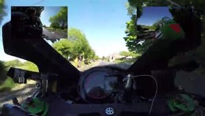 Dementa pe 2 roti: Cum se vad 330+ km/h de pe un Kawasaki H2R