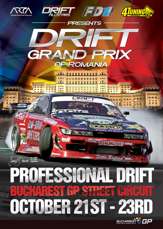 DRIFT GRAND PRIX se lanseaza in Romania! - 21-23 octombrie 2011