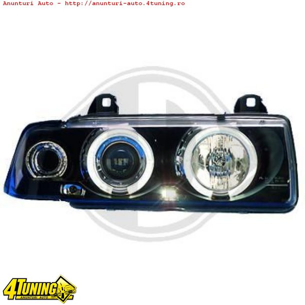 Faruri angel eyes bmw e36 #5