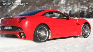 Ferrari California se joaca pe zapada