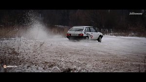 Gymkhanskova: drifturi low-cost pe timp de iarna