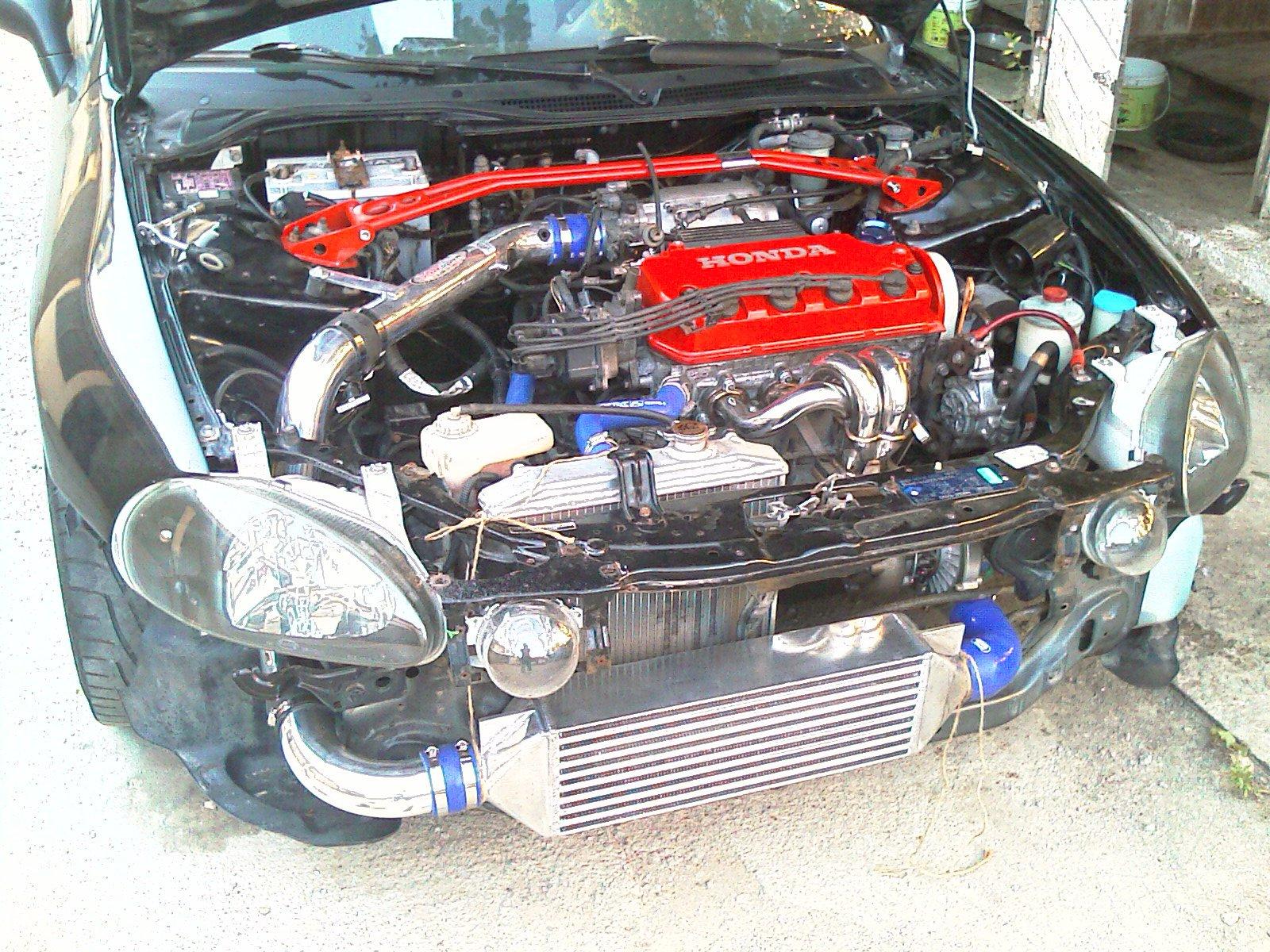Honda del sol and turbo charge