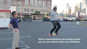 HUVr, un skateboard care leviteaza. Viitor sau imaginatie?
