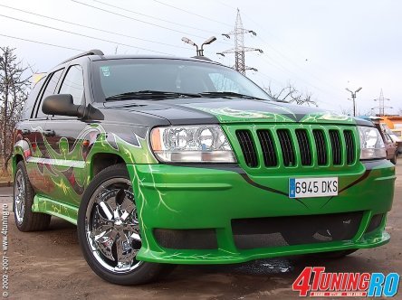 Jeep Grand Cherokee tunat de ZOZO