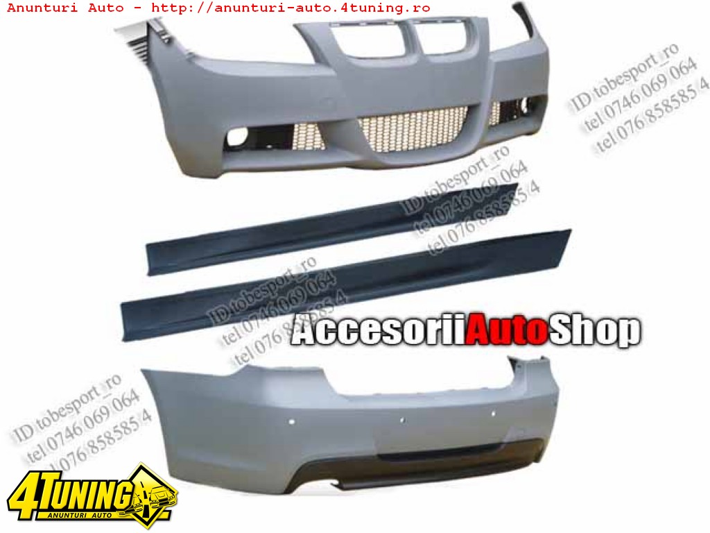 Bmw e90 m tech body kit #7