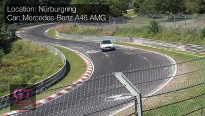 Mercedes A45 AMG la Nurburgring