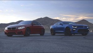 Muscle car-ul american vs. coupe-ul european: Comparatie intre BMW M4 Coupe si Chevrolet Camaro SS