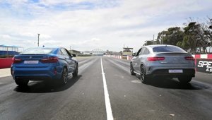 Noile BMW X6 M si Mercedes GLE63 AMG S Coupe se intrec in linie dreapta, iar castigator iese...