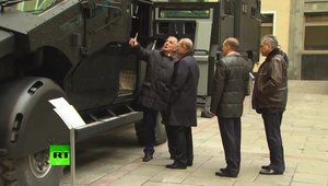 Noile vehicule de interventie din Rusia par a fi masinile lui Batman