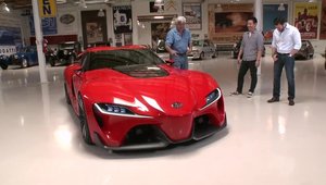 Noua Toyota FT-1 Concept viziteaza Garajul lui Jay Leno