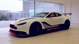 Noul Aston Martin Vantage GT3 suna la fel de agresiv precum arata