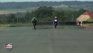 Noul Kawasaki H2R isi spulbera adversarii pe pista de drag