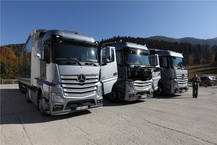 Noul Mercedes-Benz Actros, lansat oficial in Romania Noul Mercedes-Benz Actros, lansat oficial in Romania
