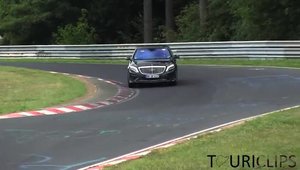 Noul Mercedes S65 AMG, surprins in actiune la Nurburgring