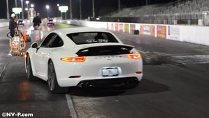Noul Porsche 911 Carrera S parcurge sfertul de mila in 12.04 secunde