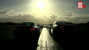 Porsche 911 Turbo (997.2) versus Nissan GT-R Part. 1