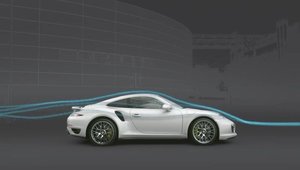 Porsche ne explica aerodinamica noului 911 Turbo S