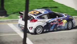 Rhys Millen inchide traficul din Washington pentru a se juca de-a Gymkhana