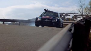 Schiorul vs. pilotul de WRC: cine e mai rapid la coborarea de pe un munte din Norvegia?