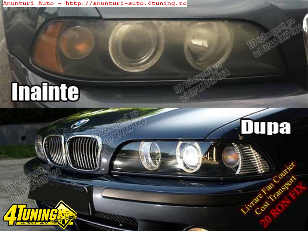 Vand faruri bmw e39 facelift #3