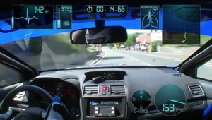 Subaru documenteaza recordul noului WRX STI la Isle of Man
