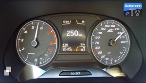 Test de acceleratie: In cate secunde atinge viteza maxima un SEAT Leon Cupra 290?