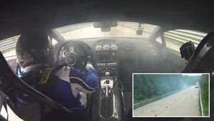 Un Gallardo Twin-Turbo se aprinde la peste 400 km/h: VIDEO ONBOARD