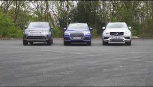 Unii fac SUV-uri mai bune decat altii. Test comparativ intre Audi Q7, Land Rover Discovery si Volvo XC90