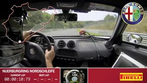 UPDATE VIDEO: Noua Alfa Romeo 4C, mai rapida la Nurburgring decat BMW M3 E92!