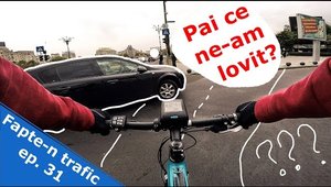 VIDEO: o tura cu bicicleta prin Bucuresti ne demonstreaza ca soferii si pietonii sunt cam nebuni