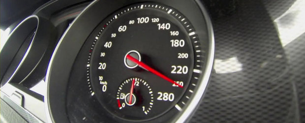 0 - 250 kilometri pe ora la bordul noului VW Golf GTI Performance