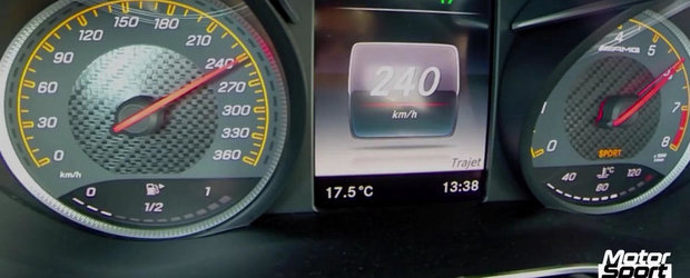 0 - 260 kilometri pe ora la bordul noului Mercedes AMG GT S
