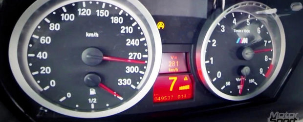 0 - 280 kilometri pe ora la bordul unui BMW M3 complet modificat