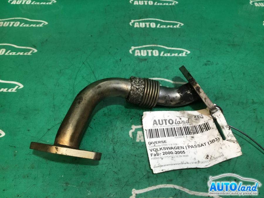 038131521l Conducta EGR 1.9 TDI Volkswagen PASSAT 3B3 2000-2005