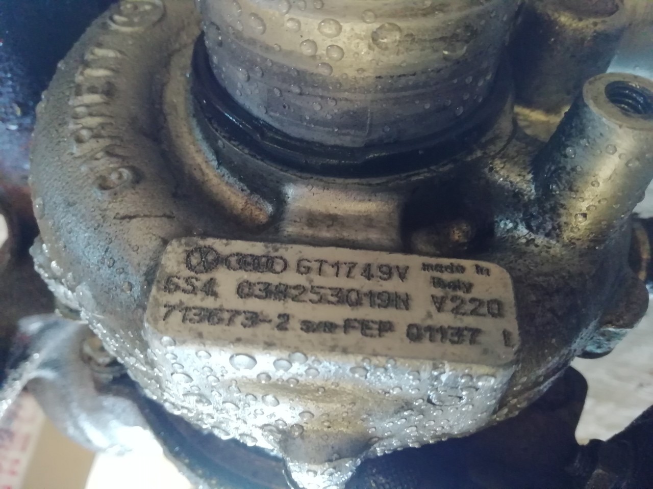 038253019N Turbo turbina Ford Galaxy 1.9 auy diesel 2001 2005