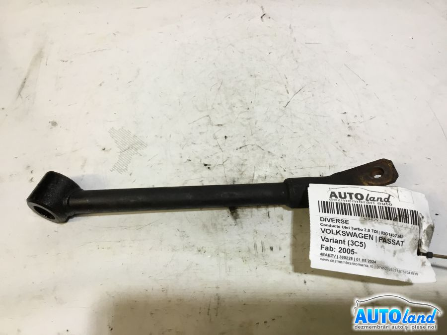 03g145736f Conducta Ulei Turbo 2.0 TDI Volkswagen PASSAT Variant 3C5 2005